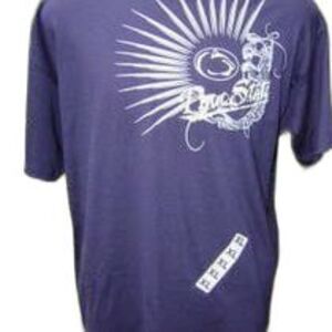 Men's Penn State Navy Blue Short Sleeve Cotton T-Shirt XL New w Tags